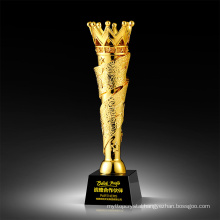 Clear Customized Souvenir Gift High Quality Bowling Baseball Award Resin Trophy Statue